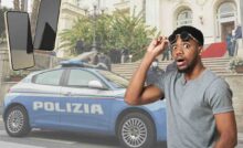 smartphone polizia modello